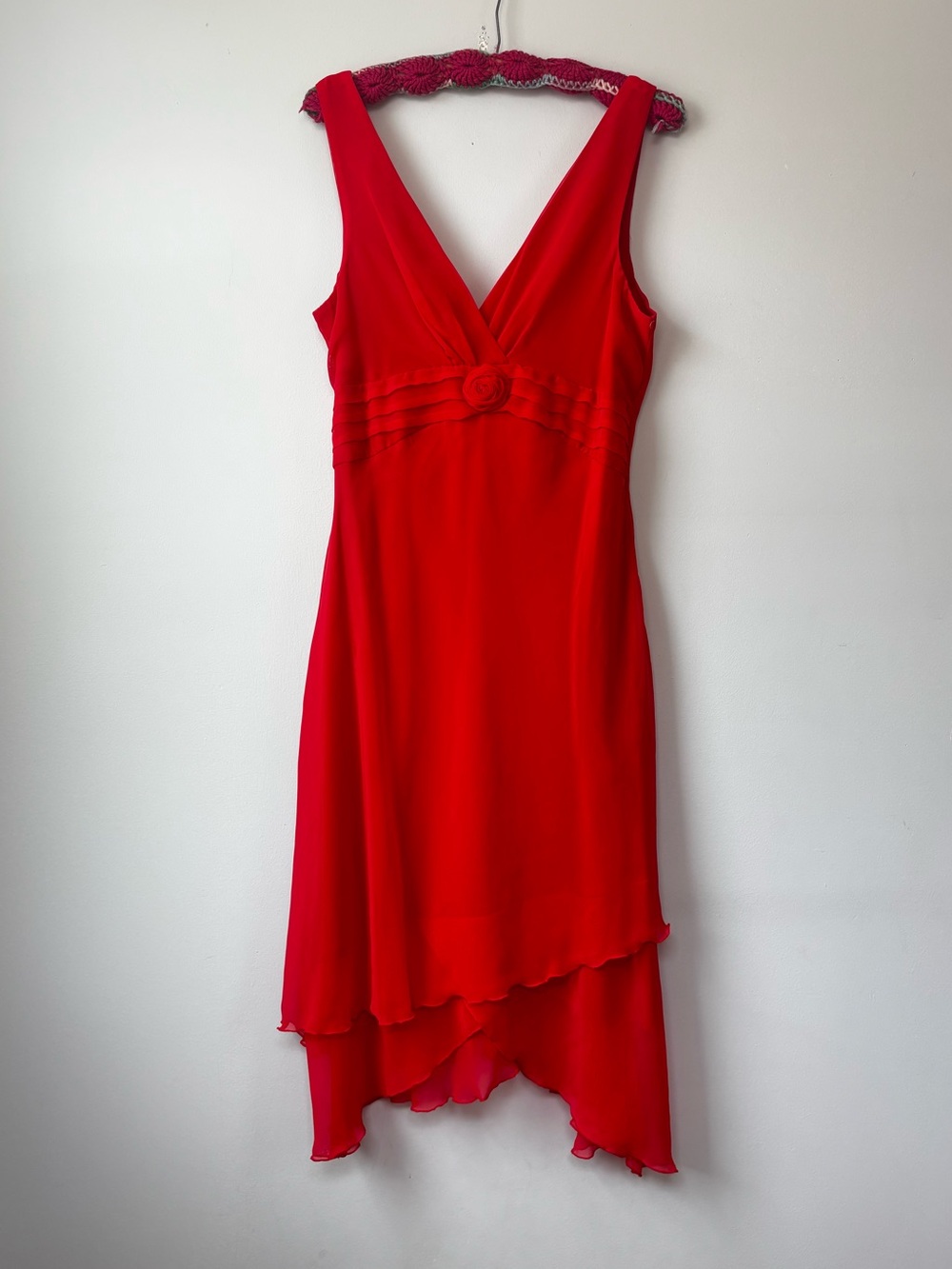 Vintage Red Summer Dress